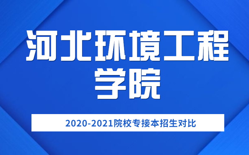 2020-2021河北环境工程学院专接本招生对比